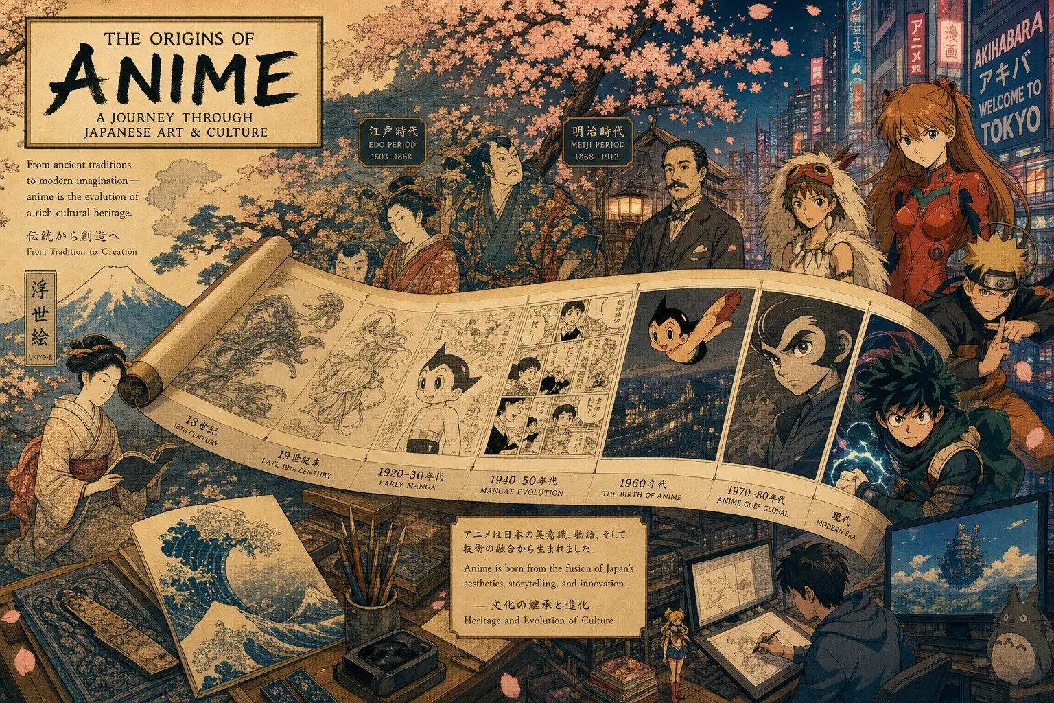The Origins of Anime