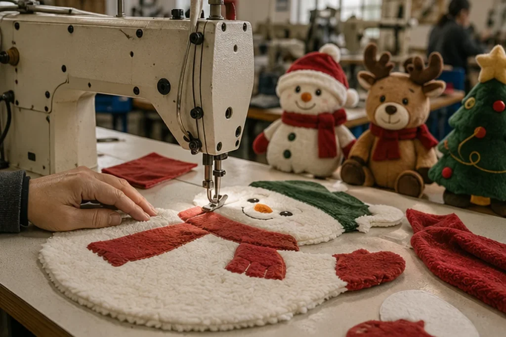 Christmas Plush Toys — custom plush manufacturer, 500 MOQ
