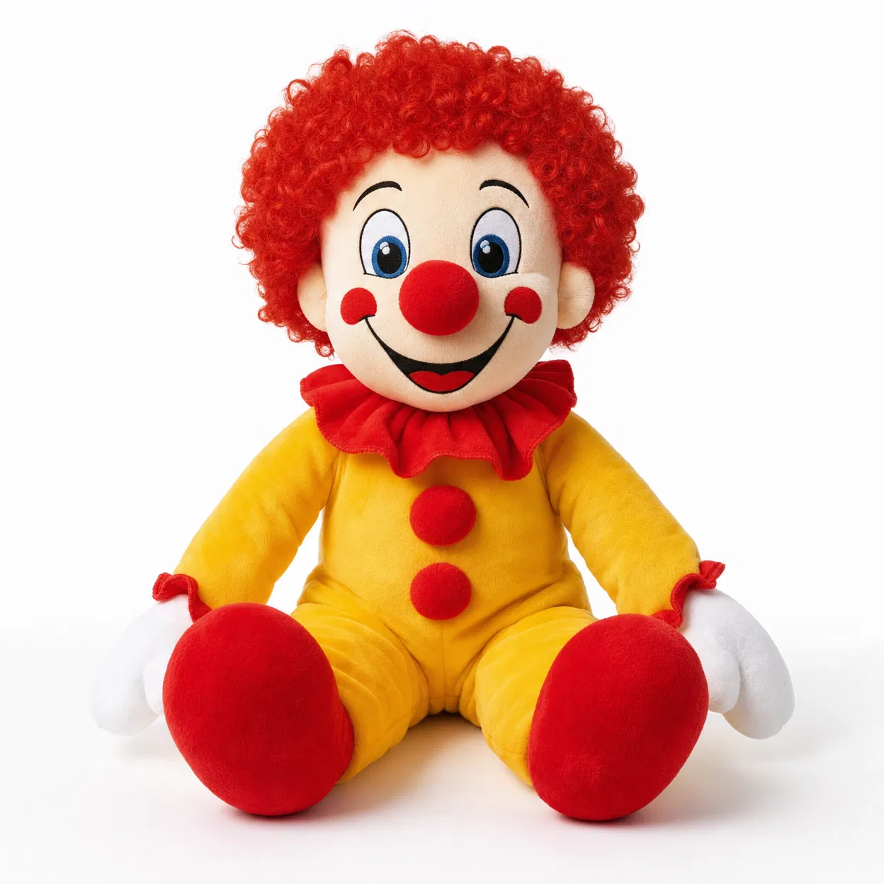 Ronald McDonald custom plush toy sample