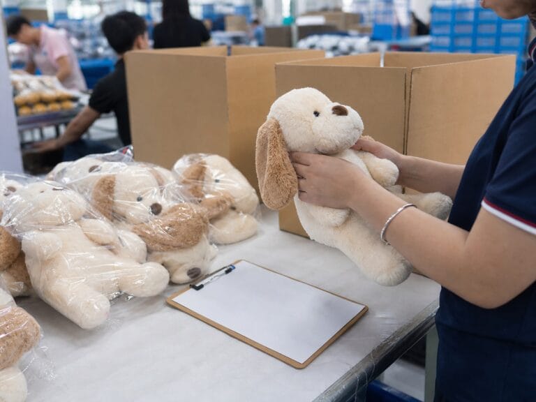Quality control and export packing for OEM ODM plush toys