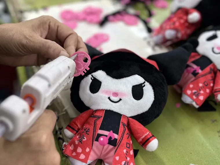 Prototype handwork and plush sample refinement