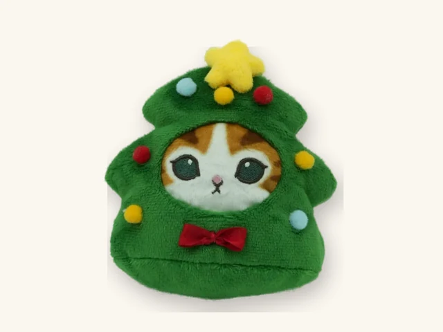 Real Christmas plush sample for holiday retail programs