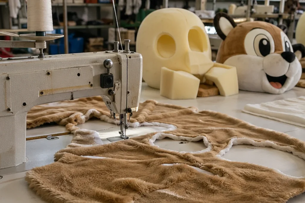 Custom Mascot Costume — custom plush manufacturer, 500 MOQ